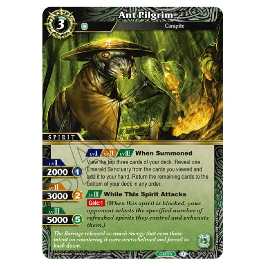 Battle Spirits Saga - Aquatic Invaders - Ant Pilgrim (Uncommon) - BSS03-078