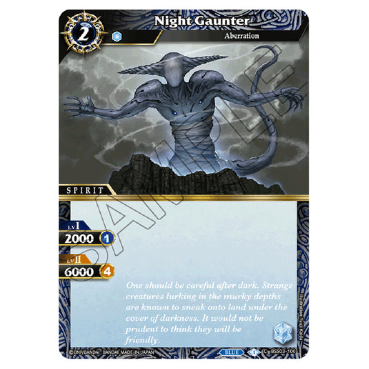 Battle Spirits Saga - Aquatic Invaders - Night Gaunter (Common) - BSS03-100