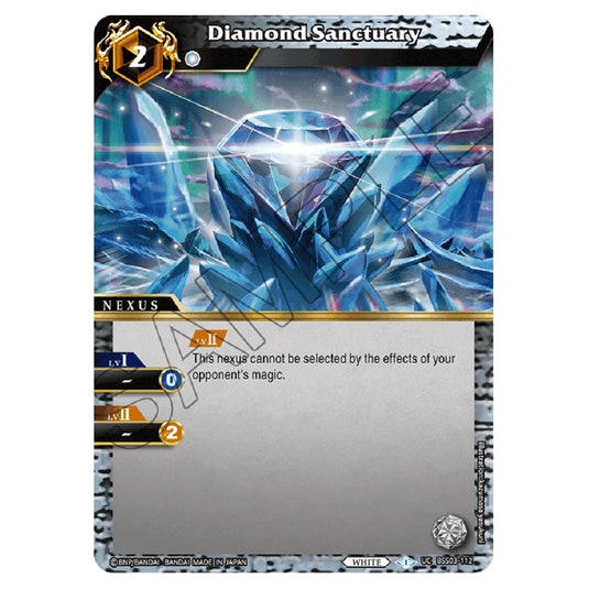 Battle Spirits Saga - Aquatic Invaders - Diamond Sanctuary (Uncommon) - BSS03-112