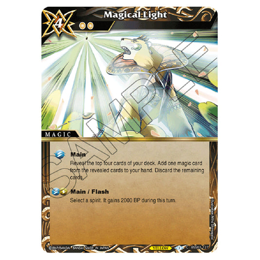 Battle Spirits Saga - Aquatic Invaders - Magical Light (Common) - BSS03-127