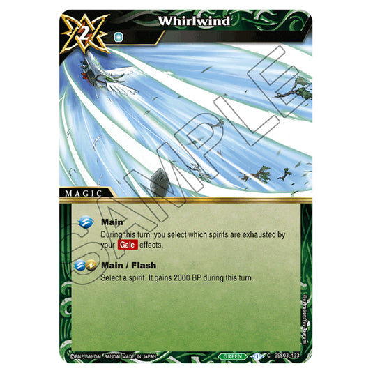 Battle Spirits Saga - Aquatic Invaders - Whirlwind (Common) - BSS03-133