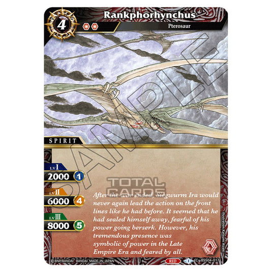 Battle Spirits Saga - BSS04 - Savior of Chaos - Rankphorhynchus (Common) - BSS04-017