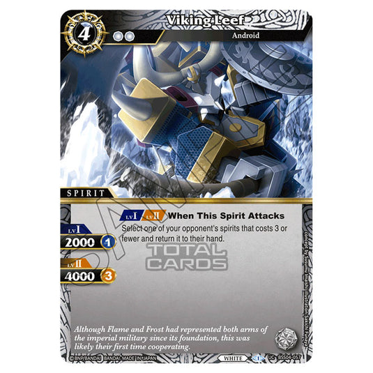 Battle Spirits Saga - BSS04 - Savior of Chaos - Viking Leef (Uncommon) - BSS04-057