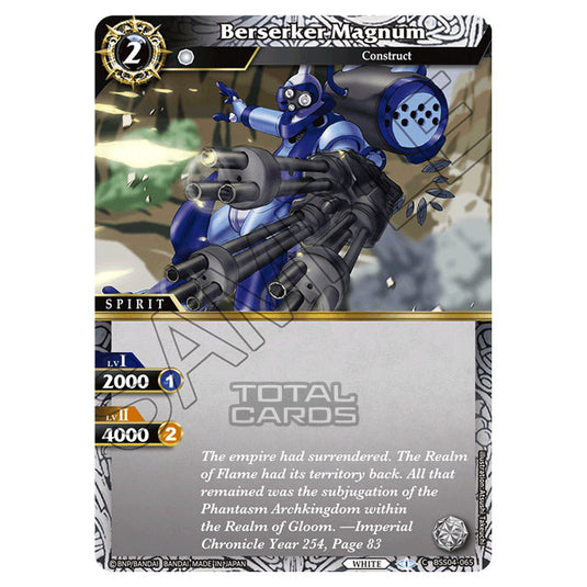 Battle Spirits Saga - BSS04 - Savior of Chaos - Berserker Magnum (Common) - BSS04-065