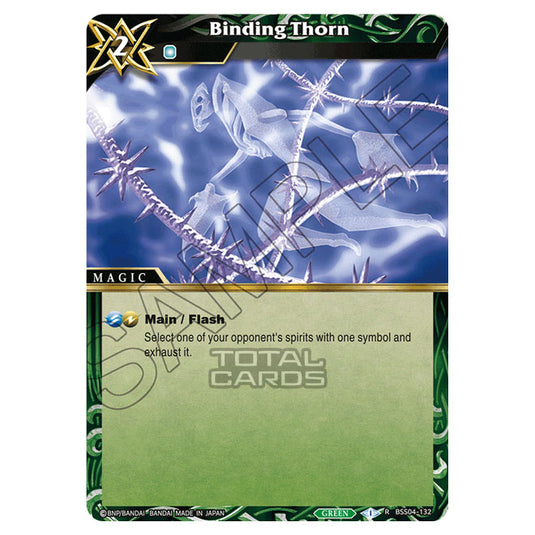 Battle Spirits Saga - BSS04 - Savior of Chaos - Binding Thorn (Rare) - BSS04-132