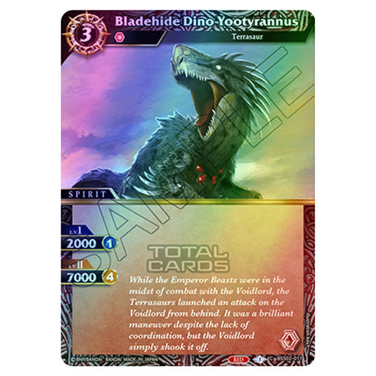 Battle Spirits Saga - False Gods - Bladehide Dino Yootyrannus (Common) - BSS02-011 (Foil)