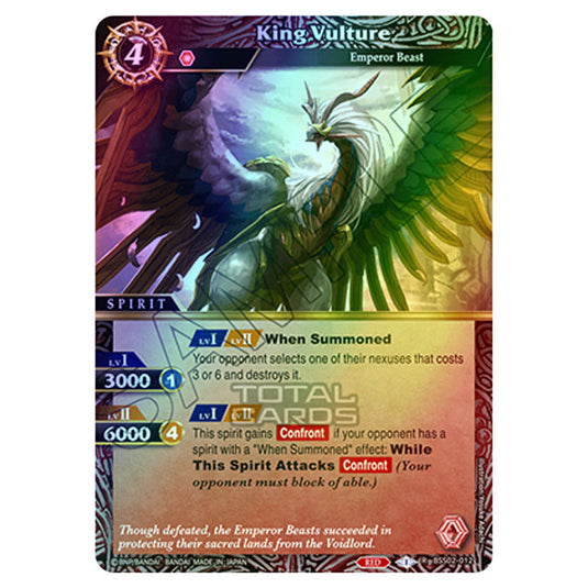 Battle Spirits Saga - False Gods - King Vulture (Rare) - BSS02-012 (Foil)