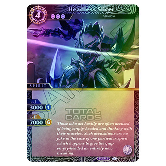 Battle Spirits Saga - False Gods - Headless Slicer (Common) - BSS02-029 (Foil)