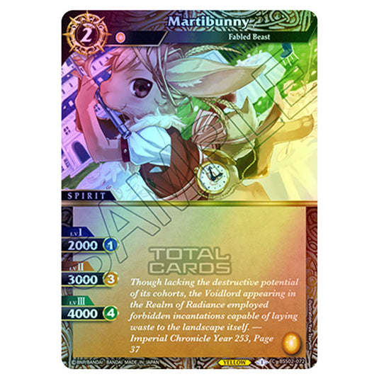 Battle Spirits Saga - False Gods - Martibunny (Common) - BSS02-072 (Foil)