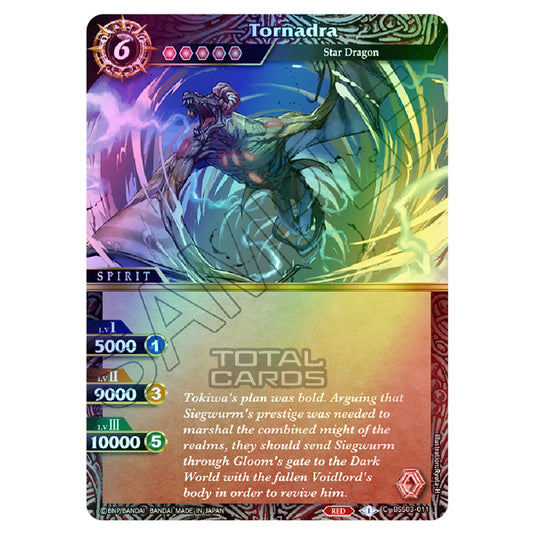 Battle Spirits Saga - Aquatic Invaders - Tornadra (Common) - BSS03-011 (Foil)