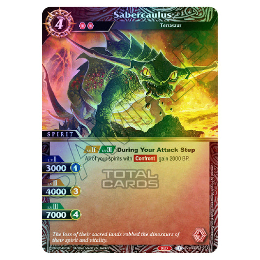 Battle Spirits Saga - Aquatic Invaders - Sabercaulus (Common) - BSS03-013 (Foil)