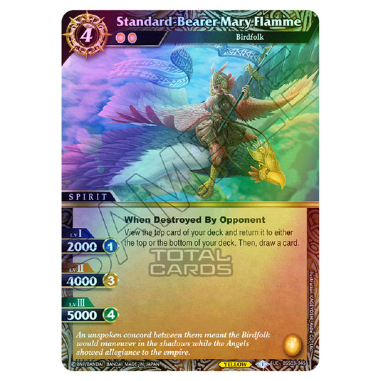 Battle Spirits Saga - Aquatic Invaders - Standard-Bearer Mary Flamme (Uncommon) - BSS03-045 (Foil)