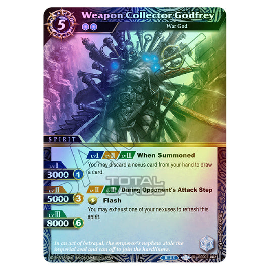 Battle Spirits Saga - Aquatic Invaders - Weapon Collector Godfrey (Rare) - BSS03-082 (Foil)