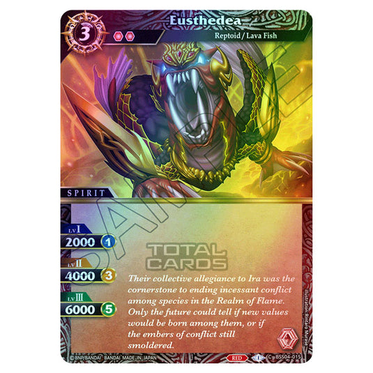 Battle Spirits Saga - BSS04 - Savior of Chaos - Eusthedea (Common) - BSS04-015 (Foil)