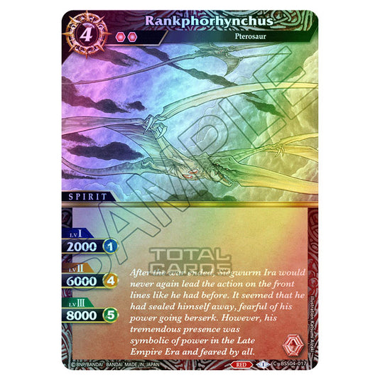 Battle Spirits Saga - BSS04 - Savior of Chaos - Rankphorhynchus (Common) - BSS04-017 (Foil)