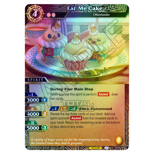 Battle Spirits Saga - BSS04 - Savior of Chaos - Eat-Me Cake (Uncommon) - BSS04-039 (Foil)