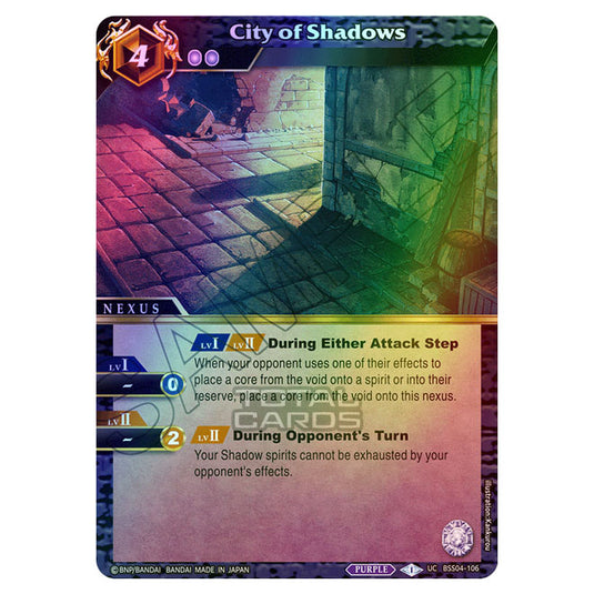 Battle Spirits Saga - BSS04 - Savior of Chaos - City of Shadows (Uncommon) - BSS04-106 (Foil)