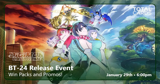 Digimon -  Digimon Time Strangers [BT-24] Release Event - Thursday 6pm (29/01/26)