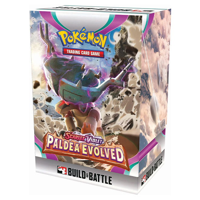 Pokemon Box Build Pokemon - Scarlet & Violet - Paldea Evolved - Build & Battle Box