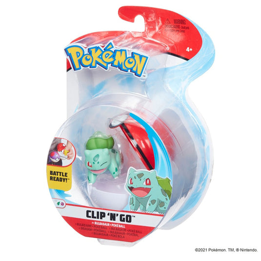 Pokemon - Clip 'n Go Set - Bulbasaur