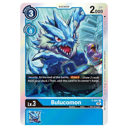 Digimon Card Game - Limited Card Pack - Bulucomon - P-067