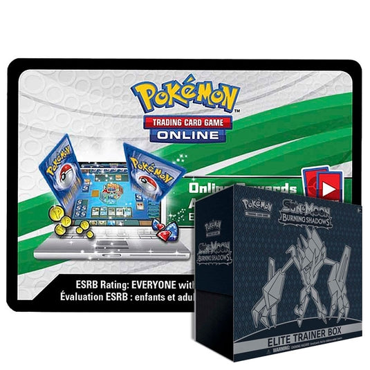 Pokemon - Burning Shadows - Elite Trainer Box - Online Code Card