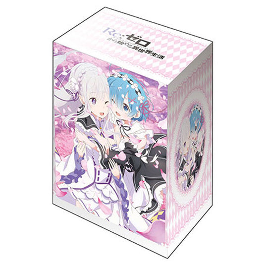 Bushiroad Deck Holder Collection V2 Vol.433 Re:ZERO -Starting Life in Another World "Emilia & Rem"