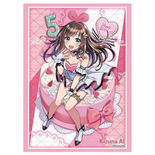 Bushiroad Sleeve Collection HG - Vol.3026 - Kizuna AI - 5th Birthday ver. (75 Sleeves)