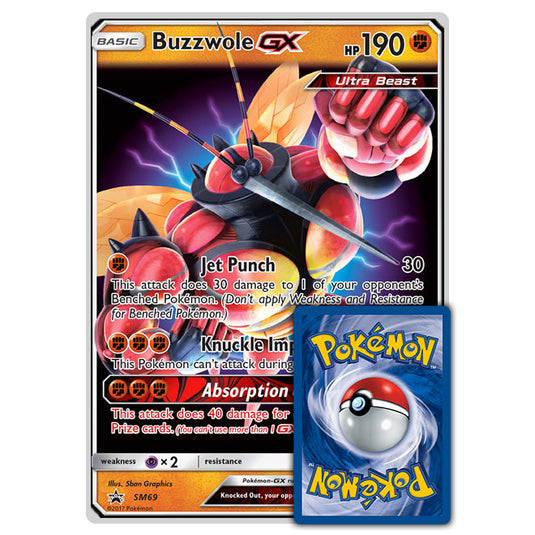 Pokemon - Buzzwole-GX Oversized Promo (SM69)