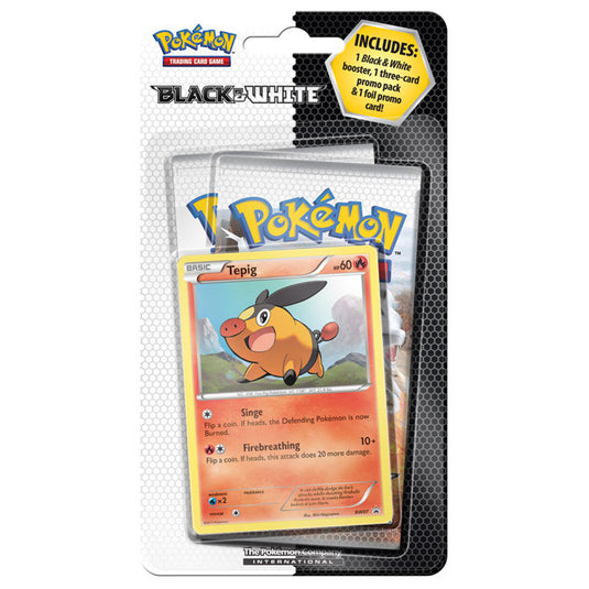 Pokemon - Black & White - Checklane Blister - Tepig Promo