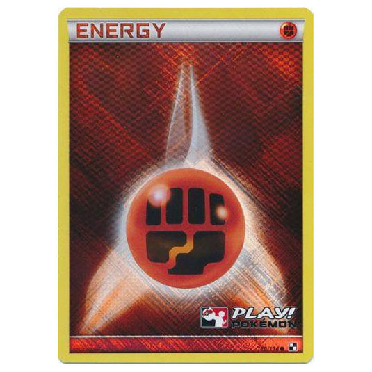 Pokemon - Black & White - (Reverse Holo) Fighting Energy 110/114