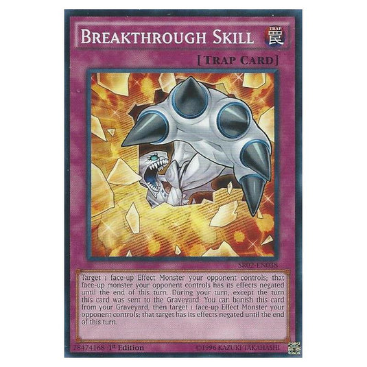Yu-Gi-Oh! - Rise of the True Dragons Structure Deck - Breakthrough Skill (Common) SR02-EN038