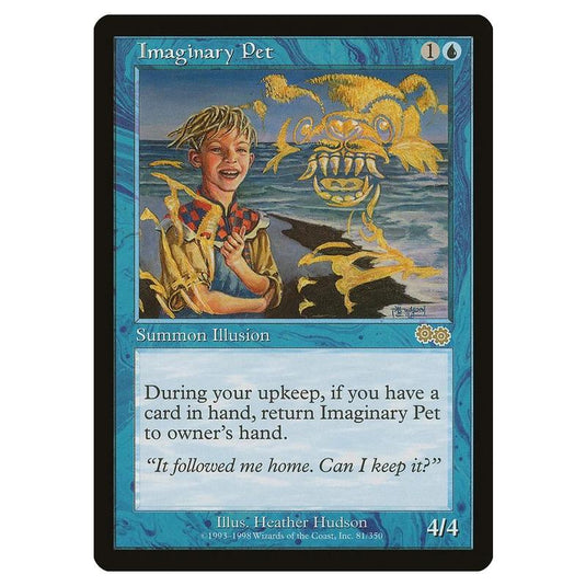 Magic The Gathering - Urza's Saga - Imaginary Pet - 81