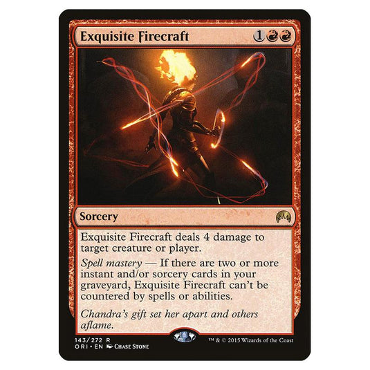 Magic The Gathering - Magic Origins - Exquisite Firecraft - 143/272 (Foil)