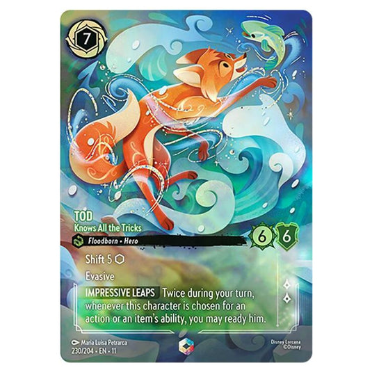 Lorcana - Winterspell - Tod - Knows All the Tricks (Enchanted) - 230/204