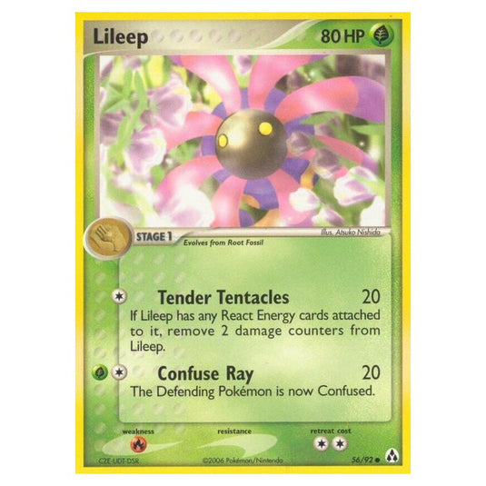 Pokemon - EX Legend Maker - Lileep - 56/92