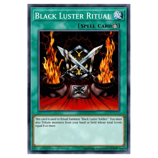 Yu-Gi-Oh! - Starter Deck - Yugi Evolution - Black Luster Ritual (Super Rare) SYE-025