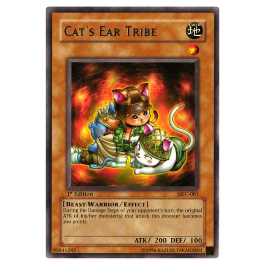 Yu-Gi-Oh! - Magician\'s Force - Cat\'s Ear Tribe (Rare) MFC-081