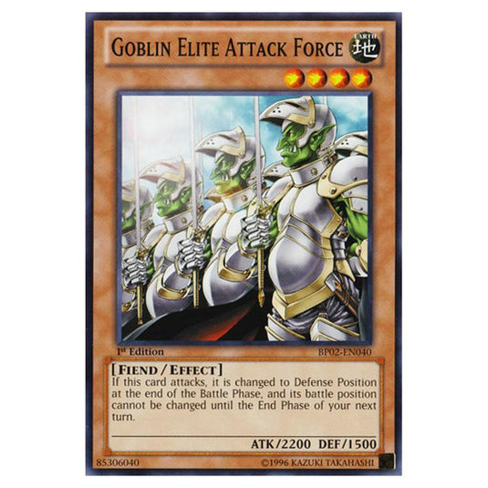 Yu-Gi-Oh! - Battle Pack 2 - War of the Giants - Goblin Elite Attack Force (Common) BP02-EN040