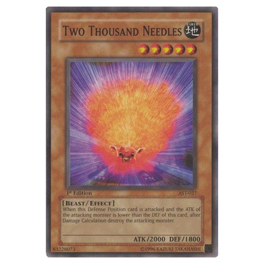 Yu-Gi-Oh! - Ancient Sanctuary - Two Thousand Needles (Common) AST-027
