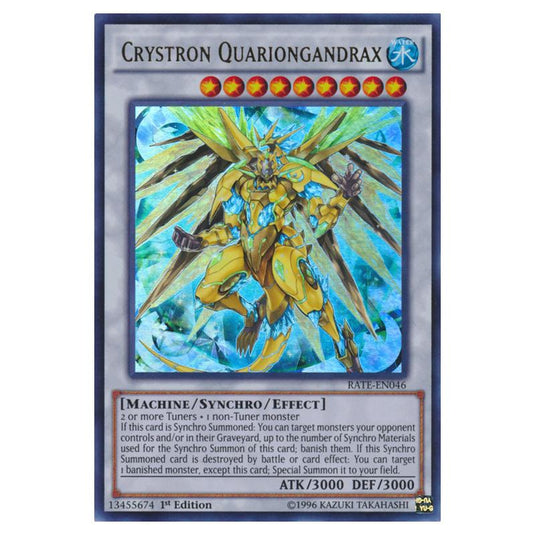 Yu-Gi-Oh! - Raging Tempest - Crystron Quariongandrax (Ultra Rare) RATE-EN046