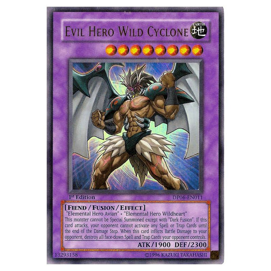Yu-Gi-Oh! - Duelist Pack - Jaden Yuki 3 - Evil HERO Wild Cyclone (Ultra Rare) DP06-EN011