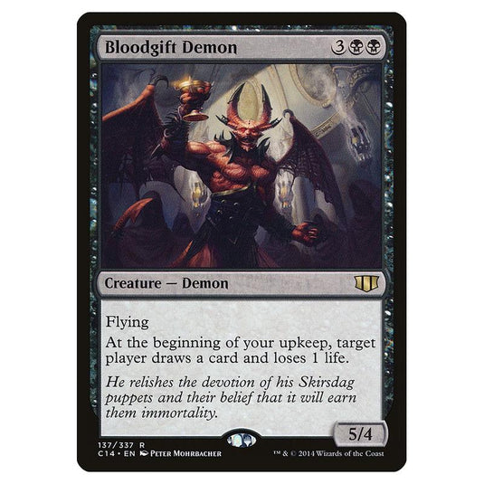 Magic The Gathering - Commander 2014 - Bloodgift Demon - 137