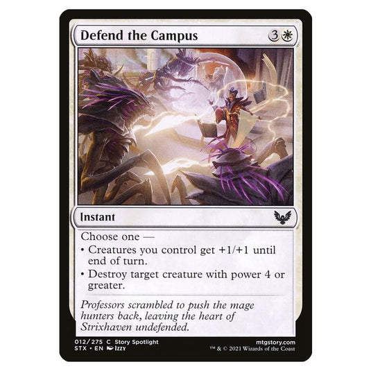 Magic The Gathering - Strixhaven: School Of Mages - Defend The Campus - 12/275 (Foil)