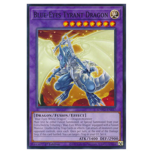 Yu-Gi-Oh! - Structure Deck - Blue-Eyes White Destiny - Blue-Eyes Tyran Yu-Gi-Oh! - Structure Deck - Blue-Eyes White Destiny - Blue-Eyes Tyran