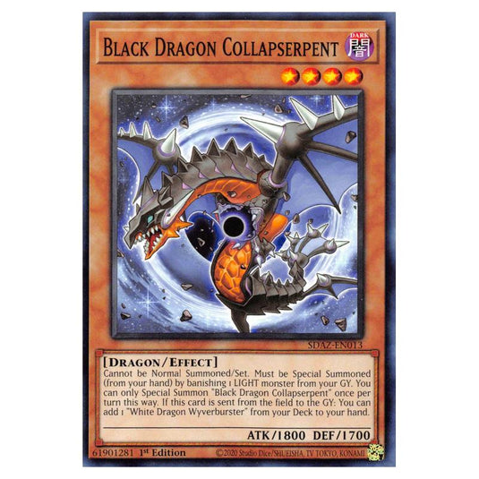 Yu-Gi-Oh! - Structure Deck - Albaz Strike - Black Dragon Collapserpent (Common) SDAZ-EN013