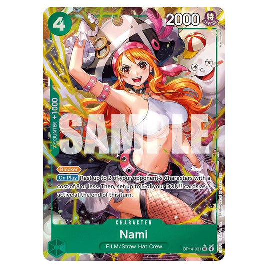 One Piece - OP14 - The Azure Sea's Seven - Nami - OP14-031a