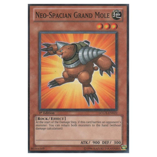 Yu-Gi-Oh! - Legendary Collection 2 - The Duel Academy Years Mega Pack - Neo-Spacian Grand Mole (Common) LCGX-EN022