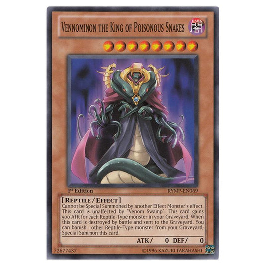 Yu-Gi-Oh! - Ra Yellow Mega Pack - Vennominon the King of Poisonous Snakes (Common) RYMP-EN069