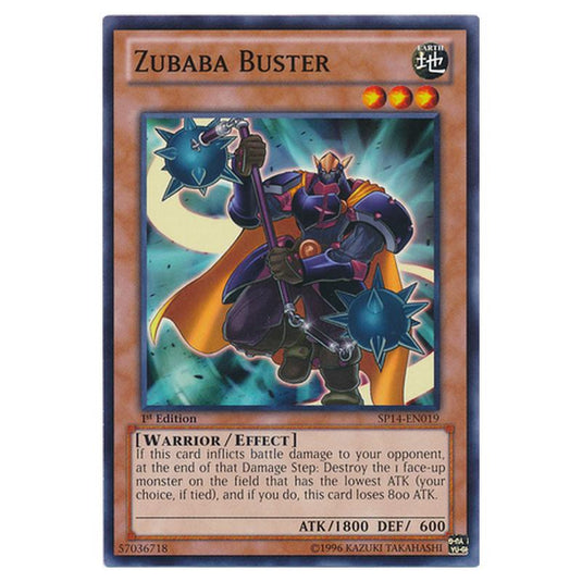 Yu-Gi-Oh! - Star Pack 2014 - Zubaba Buster (Common) SP14-EN019